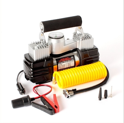 Kompresor Udara Tekanan Tinggi Logam 180w 150 Psi Dalam Warna Sliver Hitam