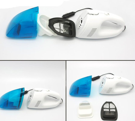 12v Dc Portable Handheld Car Vacuum Cleaner Bahan Plastik Dalam Warna Biru Putih