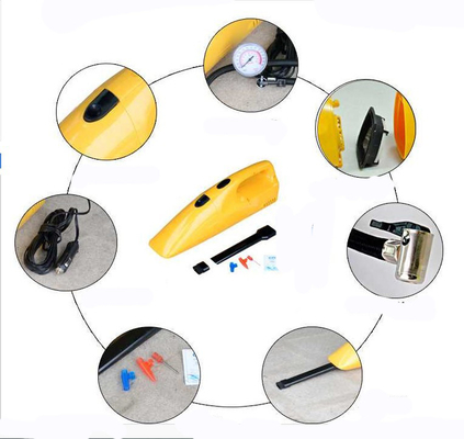 1,54 Kg Pembersih Mobil Vacuum Cleaner 12 Volt Dc 250psi Kompresor Udara Kendaraan