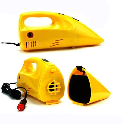 Penyedot Debu Mobil Portabel Kuning Dengan Pemantik Rokok 12v Dc 35w - 60w