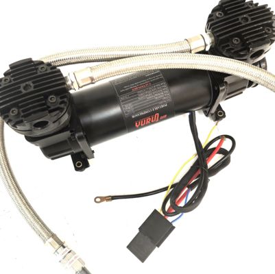 Kompresor Suspensi Udara Mobil Silinder Ganda Tugas Berat