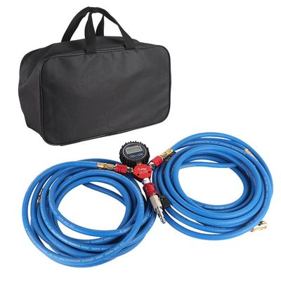 Digital Gauge 4 Way Air Manifold untuk Ban Inflasi Deflasi Sistem