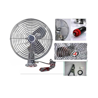 Kipas Pendingin Listrik Radiator Mobil Warna Silver Full Safety Metal Guard