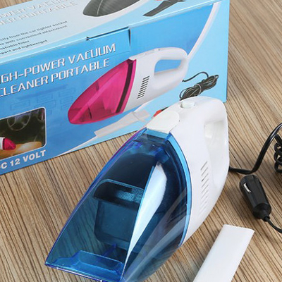 Portable Mini ABS Dc12V Car Vacuum Cleaner Dengan Filter Cuci