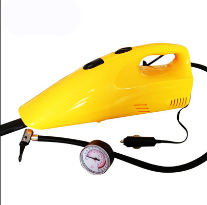 Harga yang bagus Kuning Handheld Mobil Vacuum Cleaner Dengan Kompresor Fungsi 12v mobil vacuum cleaner on line