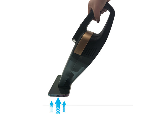 Portable Handheld Mobil Vacuum Cleaner dengan cigarette lighter dan lampu LED