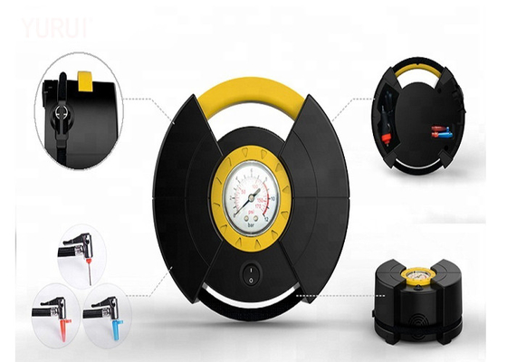 DC12V Dengan Handle Mobil Portable Air Inflation Pump Dengan Cigarette Plug