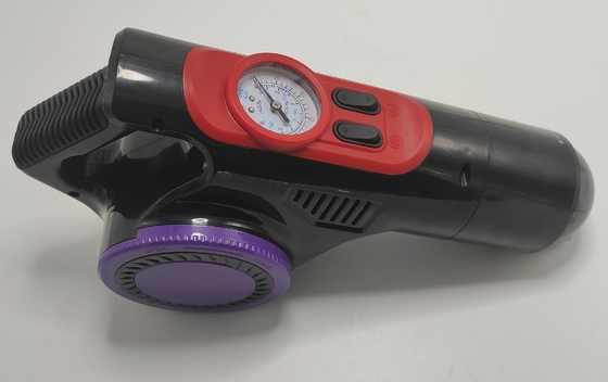 Rechargeable 12V Vacuum Cleaner Dan Kompresor Udara Handheld Mini Dengan LED Cahaya Udara 4-In-1 Ban Inflate Dan Pembersih