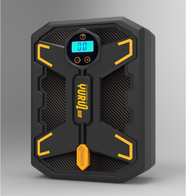 Lampu LED Plastik DC12v Mobil Kompresor Udara Digital Gauge Ban Inflator