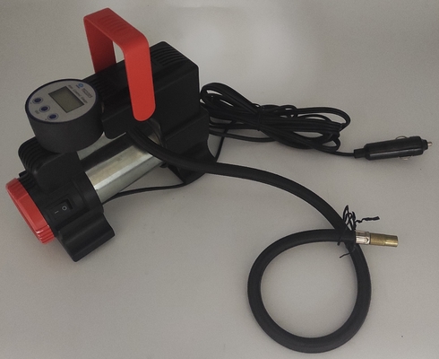 DC12V LED Light Portable Metal Car Air Compressor Dengan Pengukur Digital