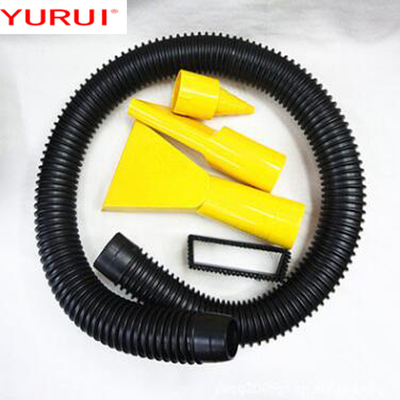 Kuning Portable ABS DC12v Mobil Gunakan Vacuum Cleaner Dengan Fleksibel basah dan kering