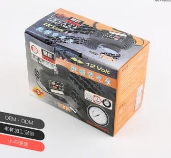 Kompresor udara DC12v plastik dengan colokan korek rokok