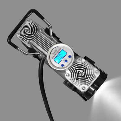Ban Mobil Inflator Digital Gauge Kompresor Udara Mobil DC 12v Silinder Ganda