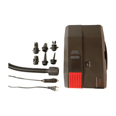 5000mAH Baterai Kapasitas SUP Pompa Listrik Untuk Dock Inflatable Kayak Paddle Board 20PSI 12V/110-240V