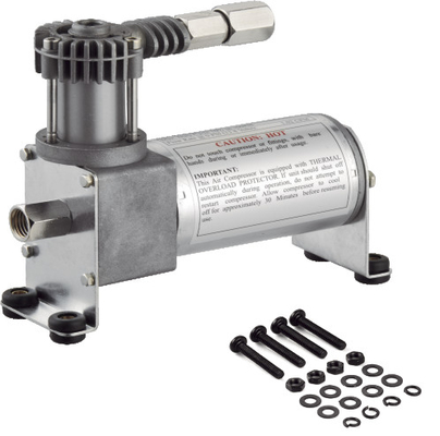 Harga yang bagus Pemasangan Hardwre Remote Air Filter Air Ride Suspension Compressor Tangki 12V 0,5 Galon untuk Off Road on line