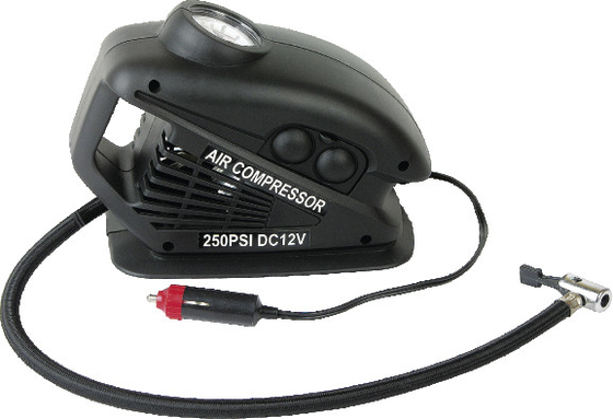 Harga yang bagus Portable Plastic Black With Hand Held DC12V Car AIr Comressor Untuk Semua Jenis Kendaraan on line