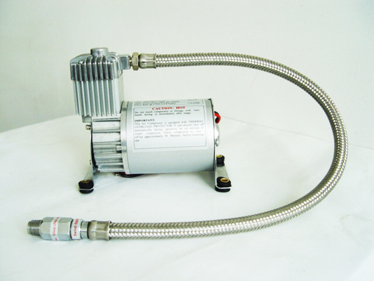 Harga yang bagus Pewter Air Suspension Compressor YURUI 6390R 150PSI Untuk Sistem Klakson Suspensi Kantong Udara on line