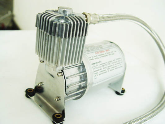 Harga yang bagus Pewter Single Truck Air Bag Kompresor Suspensi Udara Naik 150psi Kompresor Udara 1 Galon on line