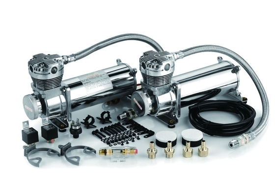 Harga yang bagus Kompresor Udara Dan Tangki Tugas Berat Untuk Truk Dengan Daya Kuat 200 PSI, Inflasi Cepat Jauh on line
