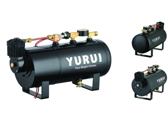 Harga yang bagus 2 dalam 1 kompresor suspensi udara tahan lama mobil air source kit dengan 1.0 galon tangki udara on line