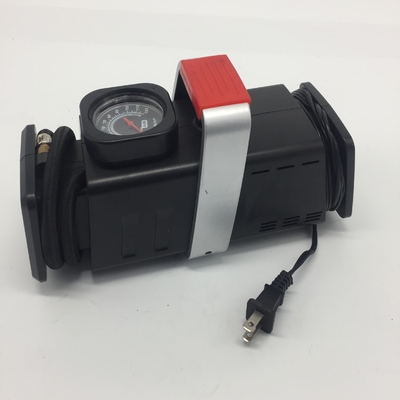 Harga yang bagus AC DC Dua Cara Power Dapatkan Kompresor Udara Ban Mobil dengan Gauge, Kompresor Udara Otomatis on line