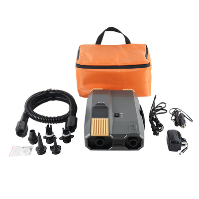 12V Digital Gauge 3-In-1 Paddle Board 5000mA Baterai SUP Pump Adapter AC110V-220V