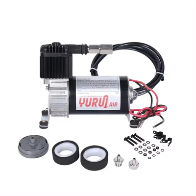 DC 12v Air Ride Suspension Compressor Chrome Dan Hitam Untuk Truk