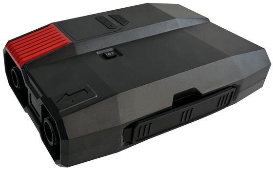 Pump listrik SUP tercepat 12V dan AC Power Line Inflate Deflate seperti hiu hingga 20psi dengan layar digital otomatis