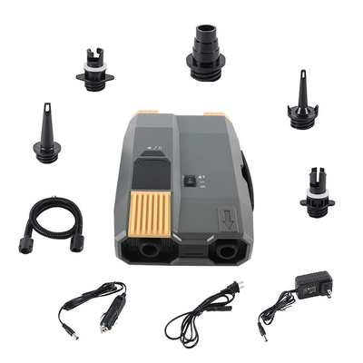 SUP dan dengan DC12V Car Plug Rechargeable Air Pump AC 110v-220v Power Electric untuk Paddle Board