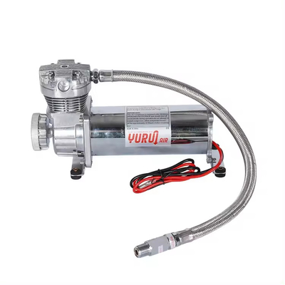 Harga yang bagus Heavy Duty Car Air Compressor DC12v Fast Chrome Steel Untuk Mobil Offroad on line