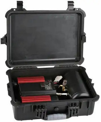 Off-Road Double Cylinder Air Compressor Dengan Plastik Box Ban Mobil Inflator