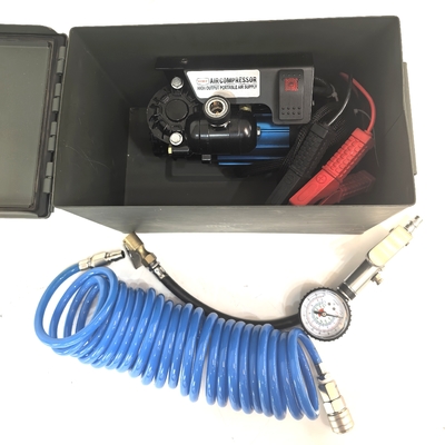 Single Cylinder Heavy Duty DC12v Offroad Mobil Air Compressor Untuk Ban Mobil Inflasi