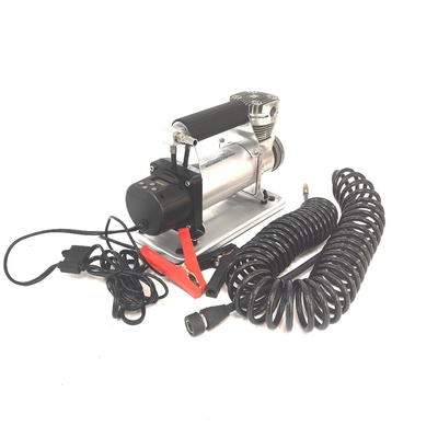 Kompresor Udara Mobil Logam Crocodile Clip Single Cylinder Digital Display Pompa Udara Inflasi Mobil