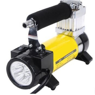 Harga yang bagus Kompresor Udara Kejut 12v Volume Tinggi Kuning Tiga Dalam Satu Kompresor Udara Kejut on line