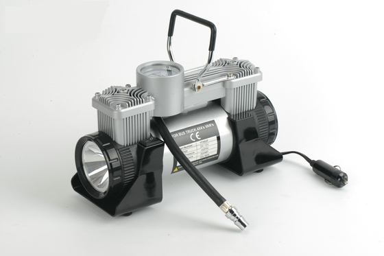 Harga yang bagus 12v 180w 150psi Portable Car Air Conpressor Metal Tire Pump Dengan Cahaya on line