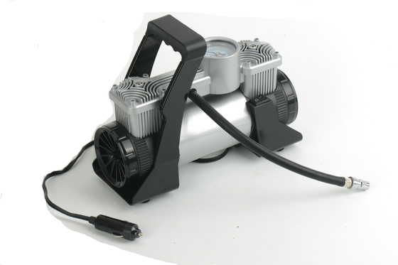 Harga yang bagus DC12v Portable Mobil Kompresor Udara Ban Inflator Dengan Kotak Plastik on line