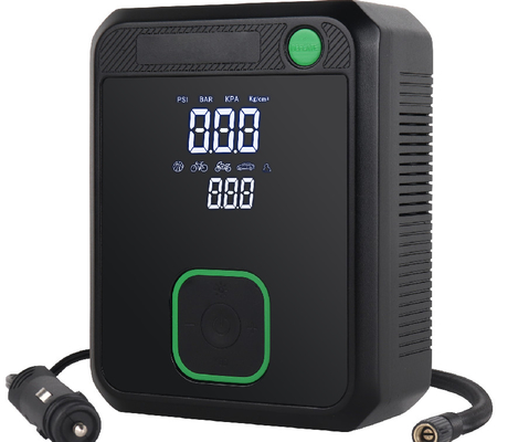 Harga yang bagus Pompa udara listrik tanpa kabel bersilinder tunggal yang dapat diisi ulang dengan fungsi deflating aliran 35L/min on line