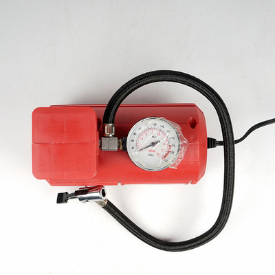 Harga yang bagus Kompresor Udara Kendaraan Merah Pompa Udara Mini Dc 12v 10ft Cord Untuk Sepeda Mobil on line