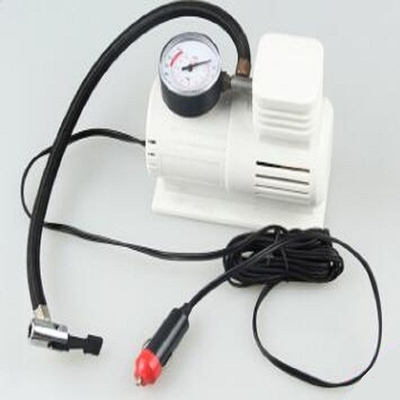 Harga yang bagus Pompa Udara Mini Putih Dengan Selang 45cm, Kompresor Udara Mobil Heavy Duty Hand Held on line