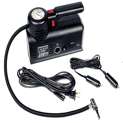 Harga yang bagus Kompresor Udara Kendaraan Listrik, Layanan Pompa Udara Otomatis Kabel 250psi 10ft on line