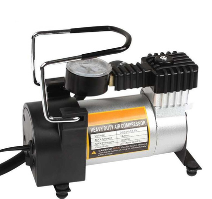 Harga yang bagus Kompresor Udara Logam Kecil Mini 140PSI Dengan Jam Tangan Menyediakan Layanan OEM on line