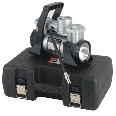 Harga yang bagus LED ringan kendaraan tugas berat kompresor udara portabel DC12v Dengan kotak alat on line