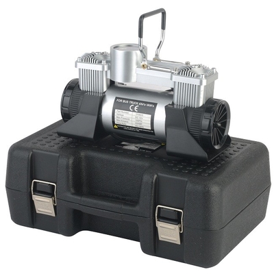 DC12V Portable Metal Car Air Compressor Dengan Plastik Box Compressor Kit