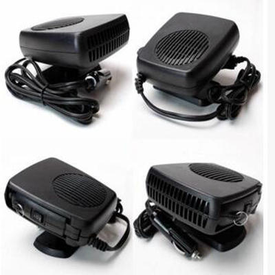 Harga yang bagus Pemanas Mobil Portabel Plastik Dc 12v Warna Hitam Dengan Fungsi Kipas / Pemanas on line