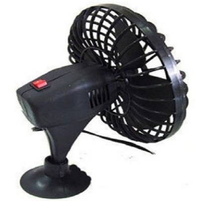 Harga yang bagus Mini 4 Inch Car Cooling Fan Plastic Oscillating Cup Mounting Dengan Dua Saklar on line