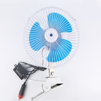 Harga yang bagus Kipas Pendingin Mobil Listrik Biru 12v / 24v Bahan Plastik Pemasangan Sekrup on line