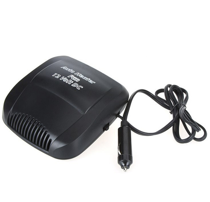 Harga yang bagus Kipas Angin Plastik Hitam Pemanas Mobil Portable 150W Oem Service Garansi Satu Tahun on line