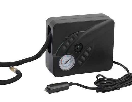 Ban Mobil Hitam DC 12V Kompresor Udara Portable Ban Portable Inflator
