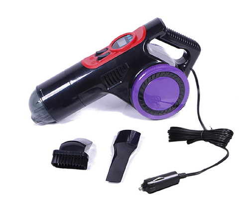 12V Vacuum Cleaner Dan Kompresor Udara Handheld Mini Dengan LED Cahaya Tekanan Udara Digital Gauge 3-In-1 Ban Inflate Dan C
